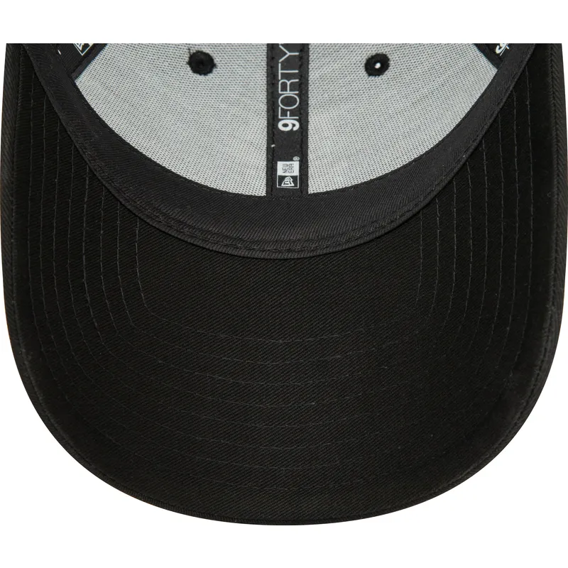 cappellino-nero-curvo-regolabile-9forty-minor-league-dei-lansing-lugnuts-milb-di-new-era