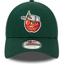 mutzen-gebogen-grun-verstellbares-band-9forty-minor-league-der-fort-wayne-tincaps-milb-von-new-era