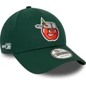 cappelli-curva-verde-cinghia-regolabile-9forty-minor-league-dei-fort-wayne-tincaps-milb-di-new-era
