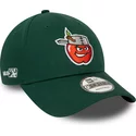 new-era-curved-brim-9forty-minor-league-fort-wayne-tincaps-milb-green-adjustable-cap