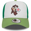 cappelli-curva-verde-snapback-a-frame-frame-character-de-diablo-dei-tasmania-looney-tunes-di-new-era