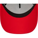 cappellino-trucker-bianco-e-rosso-a-frame-character-di-daffy-duck-e-porky-pig-looney-tunes-di-new-era
