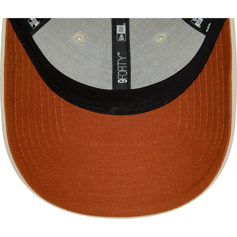 cappelli-curva-beige-cinghia-regolabile-9forty-character-de-diablo-dei-tasmania-looney-tunes-di-new-era