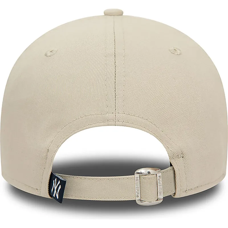gorra-curva-beige-ajustable-9forty-food-character-de-new-york-yankees-mlb-de-new-era