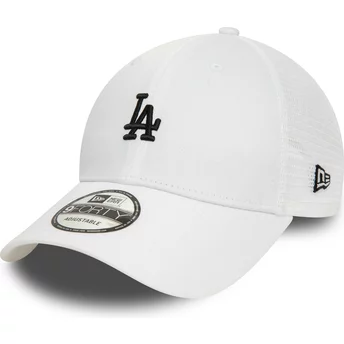 New Era 9FORTY Home Field Los Angeles Dodgers MLB White Adjustable Trucker Hat