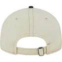 cappellino-piatto-beige-e-blu-navy-regolabile-9fifty-retro-crown-denim-dei-new-york-yankees-mlb-di-new-era