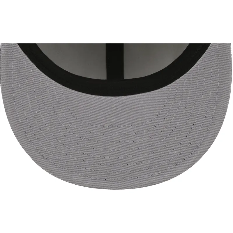 cappello-piatto-beige-e-nero-9fifty-retro-crown-denim-di-chicago-white-sox-mlb-di-new-era