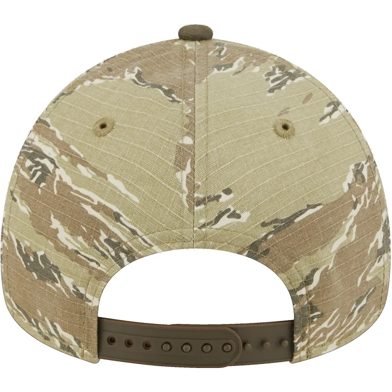 cappellino-curvo-camouflage-snapback-9forty-a-frame-two-tone-tiger-dei-los-angeles-dodgers-mlb-di-new-era