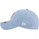 cappellino-curvo-blu-regolabile-9twenty-washed-denim-dei-boston-red-sox-mlb-di-new-era