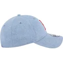 cappellino-curvo-blu-regolabile-9twenty-washed-denim-dei-boston-red-sox-mlb-di-new-era