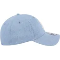 mutzen-gebogen-blau-verstellbares-band-9twenty-washed-denim-der-los-angeles-dodgers-mlb-von-new-era