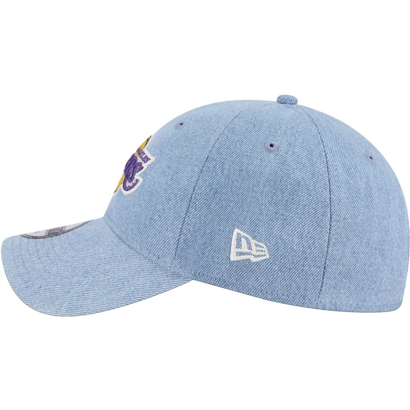 mutzen-gebogen-blau-verstellbares-band-9twenty-washed-denim-der-los-angeles-lakers-nba-von-new-era mutzen-gebogen-blau-verstellbares-band-9twenty-washed-denim-der-los-angeles-lakers-nba-von-new-era