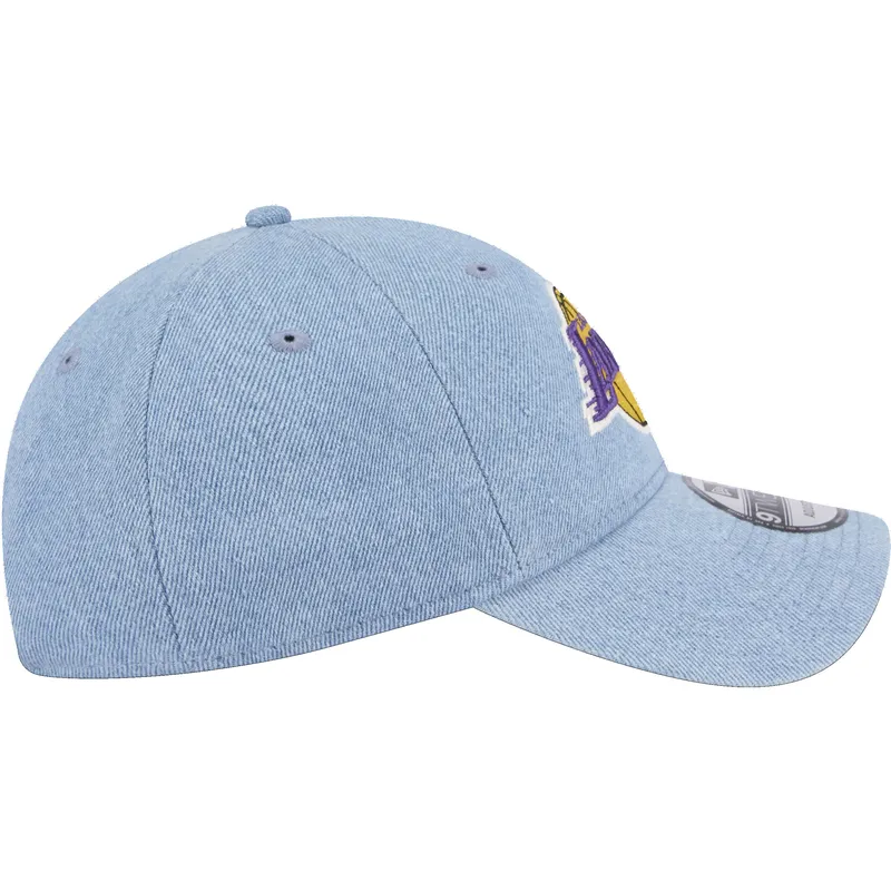 mutzen-gebogen-blau-verstellbares-band-9twenty-washed-denim-der-los-angeles-lakers-nba-von-new-era mutzen-gebogen-blau-verstellbares-band-9twenty-washed-denim-der-los-angeles-lakers-nba-von-new-era