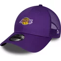 new-era-curved-brim-9forty-home-field-los-angeles-lakers-nba-purple-adjustable-cap
