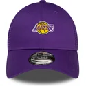 verstellbare-violette-9forty-home-field-kappe-der-los-angeles-lakers-nba-von-new-era