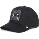 cappellino-visiera-curva-nero-snapback-orca-killer-whale-100-the-farm-all-over-canvas-di-goorin-bros