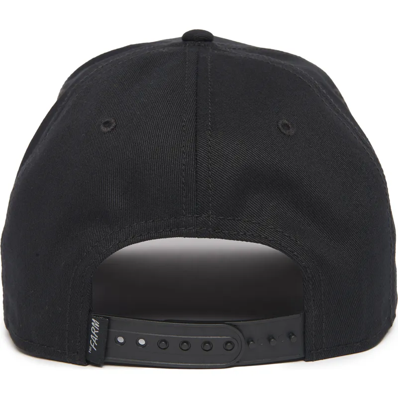 cappellino-visiera-curva-nero-snapback-orca-killer-whale-100-the-farm-all-over-canvas-di-goorin-bros