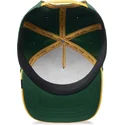 cappellino-visiera-curva-verde-e-giallo-snapback-elefante-extra-large-100-the-farm-all-over-canvas-di-goorin-bros