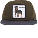 grune-und-blaue-flatcap-snapback-rottweiler-hund-bad-boy-top-dog-the-farm-flats-von-goorin-bros