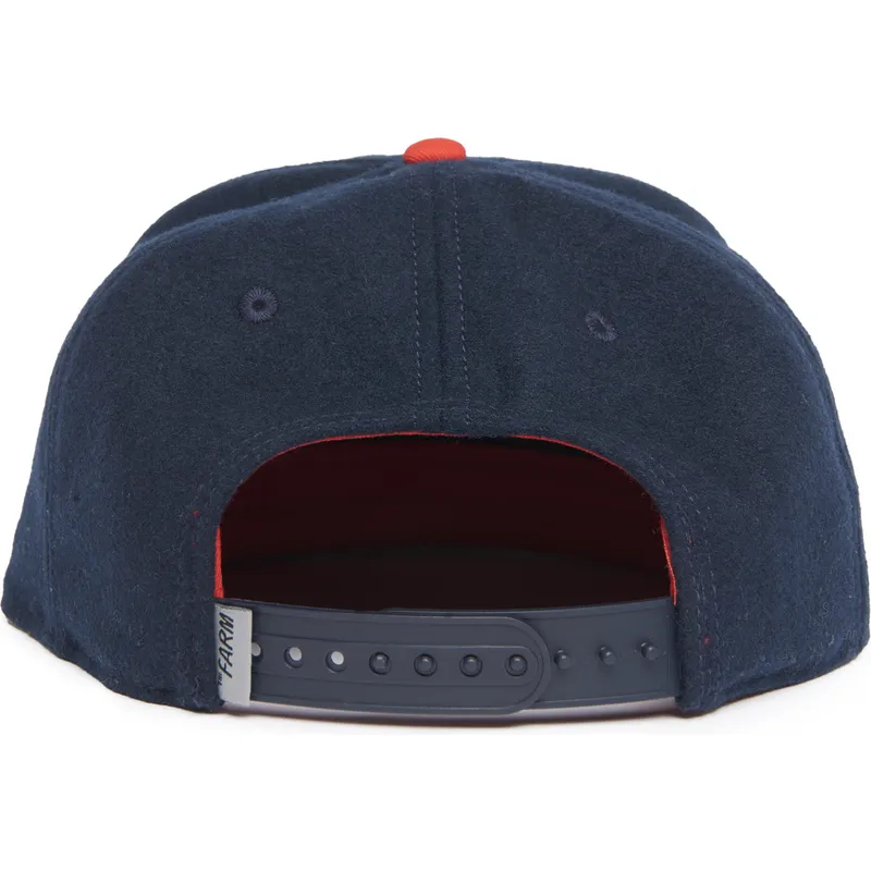 czapka-z-daszkiem-granatowo-brazowa-snapback-lone-wolf-one-pack-the-farm-flats-od-goorin-bros