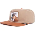 brazowa-czapka-z-daszkiem-snapback-koza-goat-alpine-base-the-farm-flats-od-goorin-bros