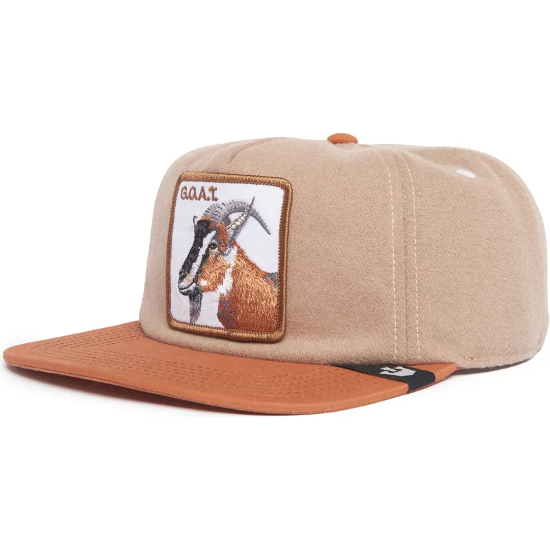 brazowa-czapka-z-daszkiem-snapback-koza-goat-alpine-base-the-farm-flats-od-goorin-bros