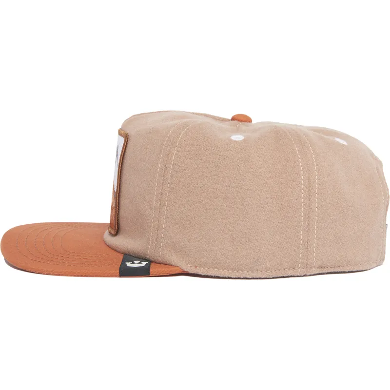 brazowa-czapka-z-daszkiem-snapback-koza-goat-alpine-base-the-farm-flats-od-goorin-bros