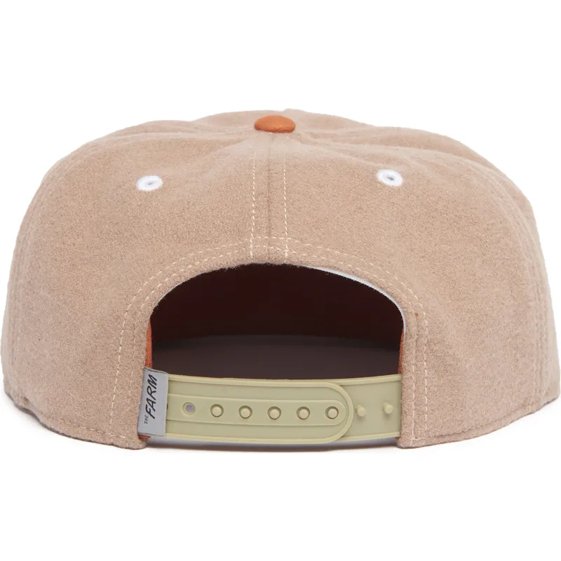 brun-platt-snapback-keps-get-goat-alpine-base-the-farm-flats-fran-goorin-bros