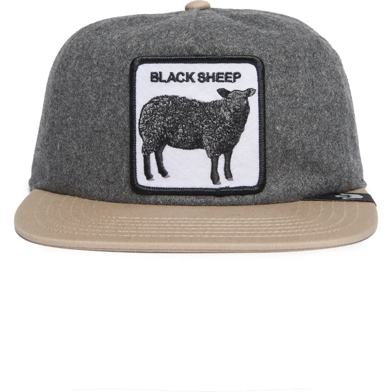 gorra-z-plaskim-daszkiem-szara-i-brazowa-snapback-owcza-black-sheep-flock-mountain-the-farm-flats-od-goorin-bros