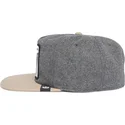 cappello-piatto-grigio-e-marrone-snapback-pecora-black-sheep-flock-mountain-the-farm-flats-di-goorin-bros