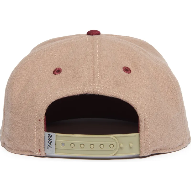 brun-och-rod-platt-snapback-keps-hast-stallion-free-rider-the-farm-flats-fran-goorin-bros