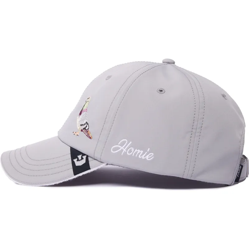 czapka-z-szarym-zakrzywionym-daszkiem-regulowana-golebia-homie-s-where-the-heart-is-the-farm-lady-balls-od-goorin-bros