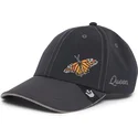 gorra-curva-negra-ajustable-mariposa-long-live-the-queen-the-farm-lady-balls-de-goorin-bros