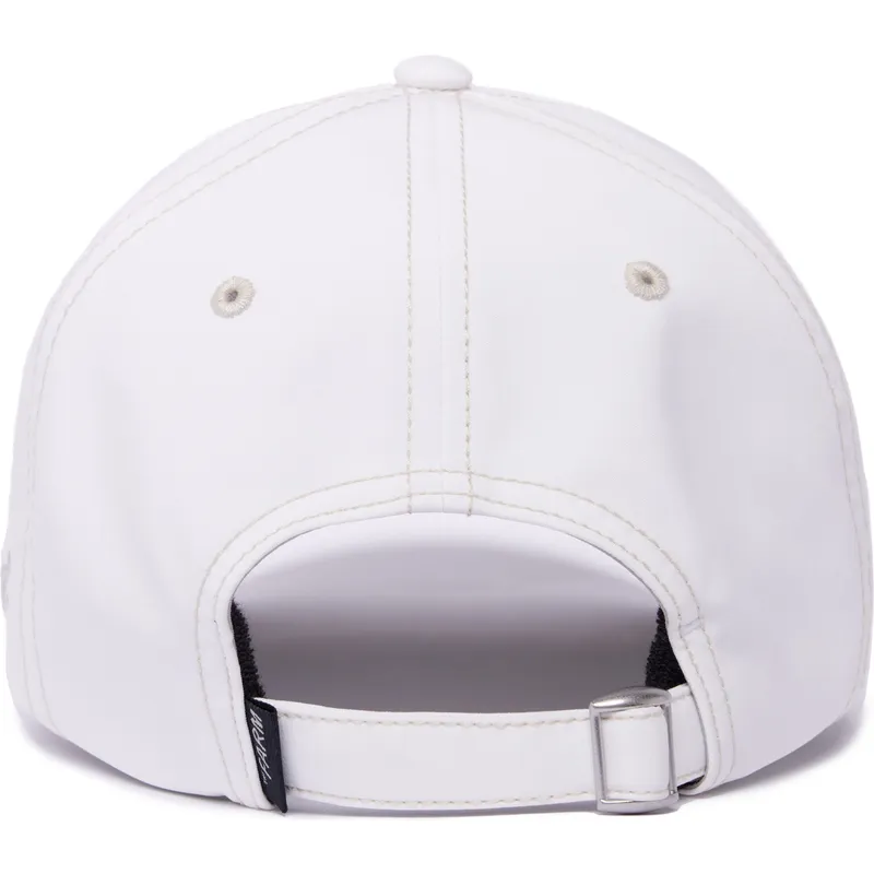 cappellino-curvo-bianco-regolabile-colomba-2-blessed-2-b-stressed-the-farm-lady-balls-di-goorin-bros