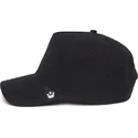 schwarze-snapback-cap-the-farm-nude-mit-gebogenem-schirm-von-goorin-bros