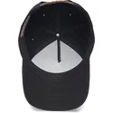schwarze-snapback-cap-the-farm-nude-mit-gebogenem-schirm-von-goorin-bros