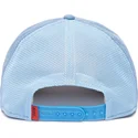 cappello-snapback-blu-curvo-the-farm-nude-denim-di-goorin-bros
