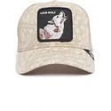 cappellino-trucker-beige-lupo-lone-wolf-sign-o-the-times-the-farm-paisley-di-goorin-bros