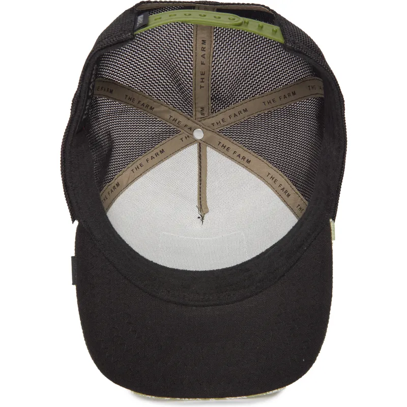 trucker-cap-grun-und-schwarz-schaf-black-sheep-parade-the-farm-paisley-von-goorin-bros