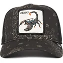 cappellino-trucker-nero-scorpione-deadly-diamonds-and-pearls-the-farm-paisley-di-goorin-bros