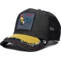 gorra-trucker-negra-gallo-silky-cock-the-farm-silky-roots-de-goorin-bros