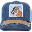 gorra-trucker-blu-capra-goat-silky-goat-the-farm-silky-roots-di-goorin-bros