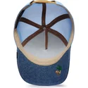 gorra-trucker-azul-cabra-goat-silky-goat-the-farm-silky-roots-de-goorin-bros