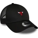 cappellino-trucker-nero-regolabile-9forty-home-field-dei-chicago-bulls-nba-di-new-era