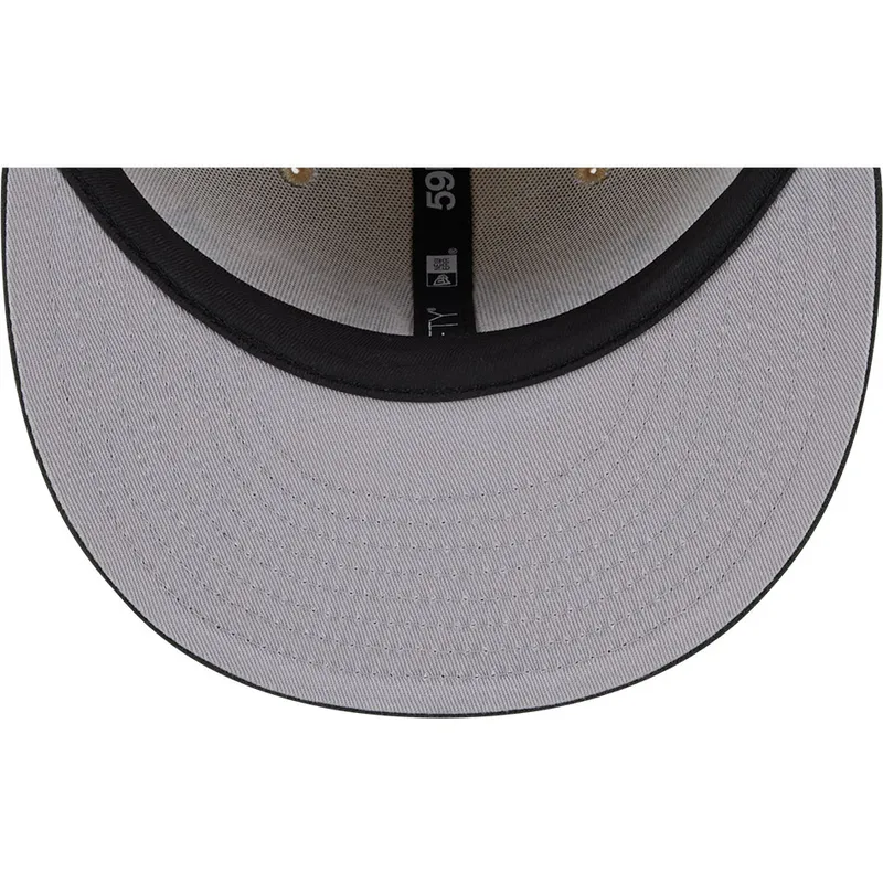 cappello-a-visiera-piatta-marrone-e-verde-chiuso-59fifty-team-landscape-dei-new-york-yankees-mlb-di-new-era