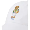 cappelli-curva-bianco-cinghia-regolabile-di-polo-ralph-lauren