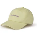 cappellino-giallo-regolabile-con-visiera-curva-feng-shui-mind-di-pica-pica