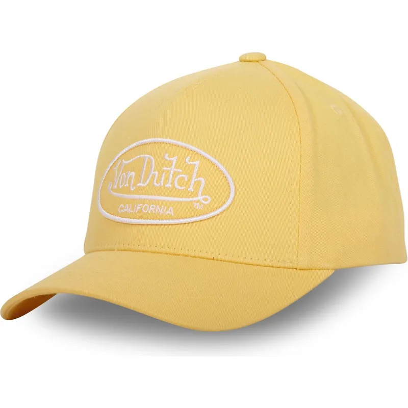 cappellino-visiera-curva-giallo-regolabile-lof-cb-c6-di-von-dutch