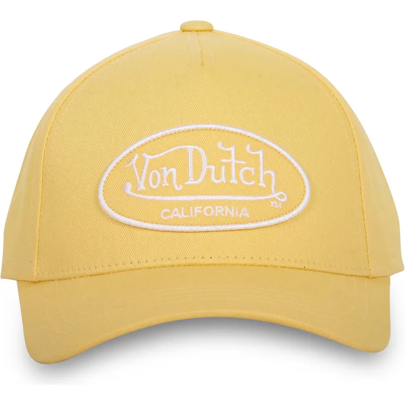 cappellino-visiera-curva-giallo-regolabile-lof-cb-c6-di-von-dutch