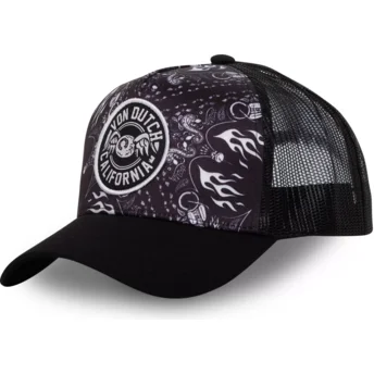 Czapka trucker czarna BAN CT Von Dutch